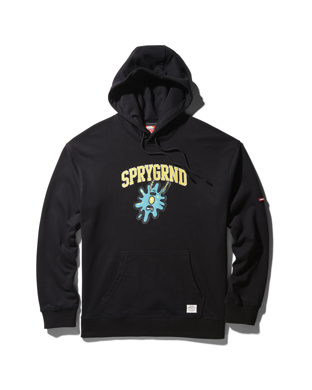 SPONGEBOB SPLAT HOODIE (BLACK)